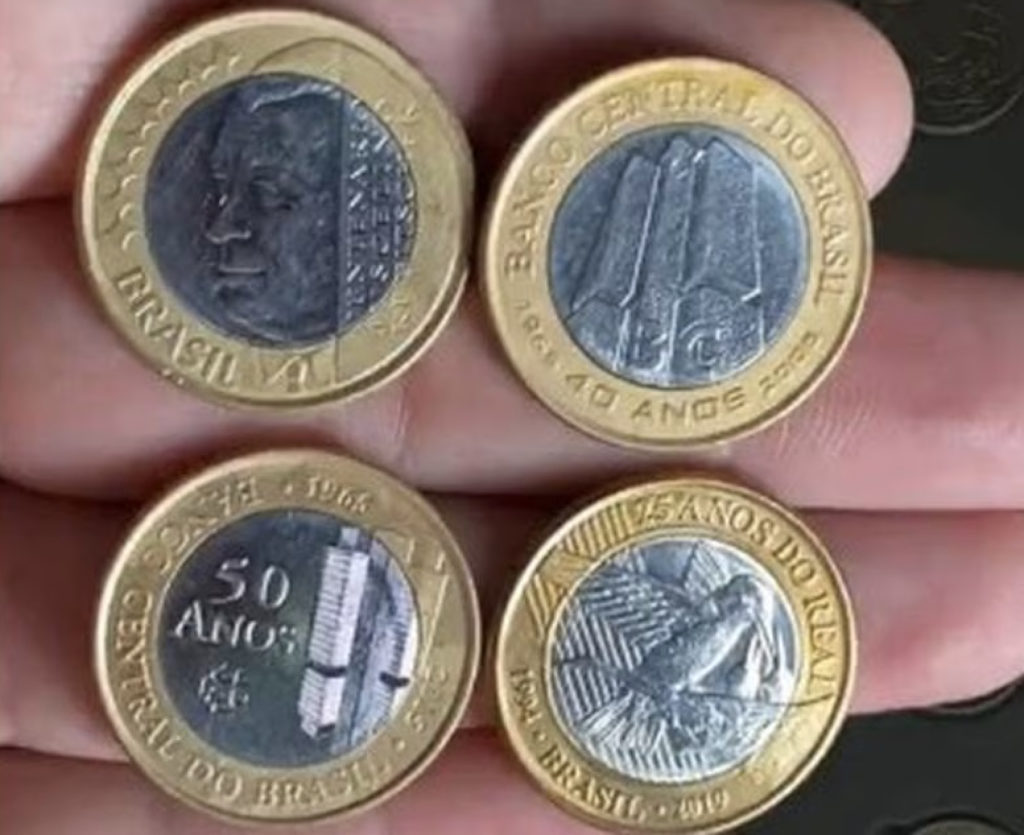 moedas raras de 1 real